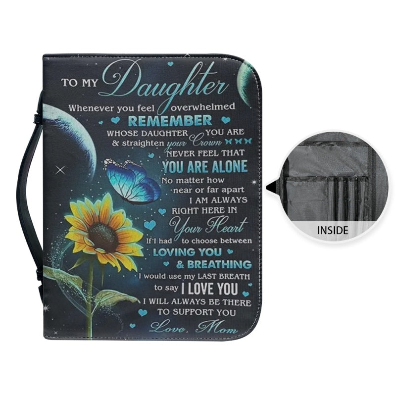 To My Daughter Personalized Bible Cover