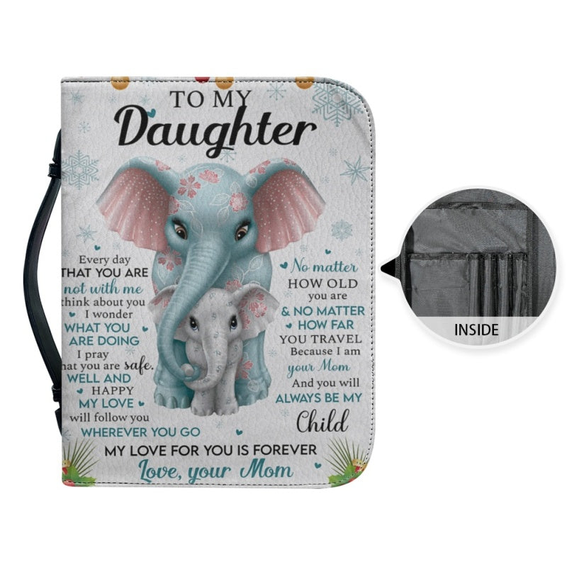 Personalized To My Daughter Bible Cover
