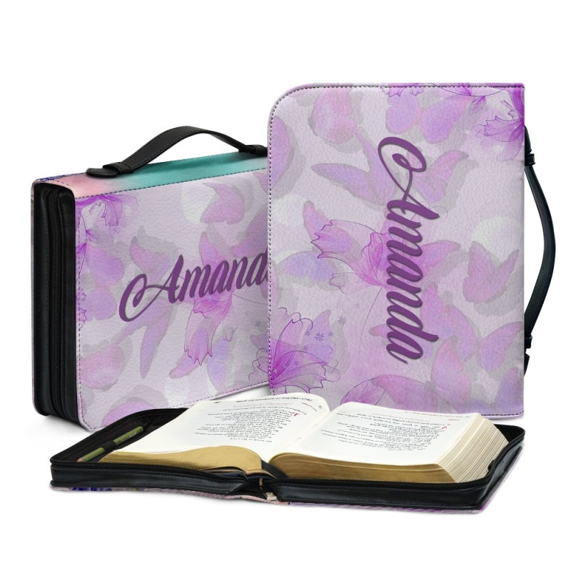 To My Daughter From Mom Custom Bible Cover