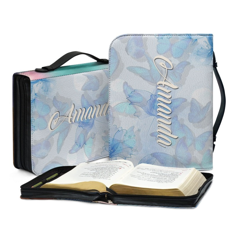 Personalized To My Daughter From Mom Bible Cover