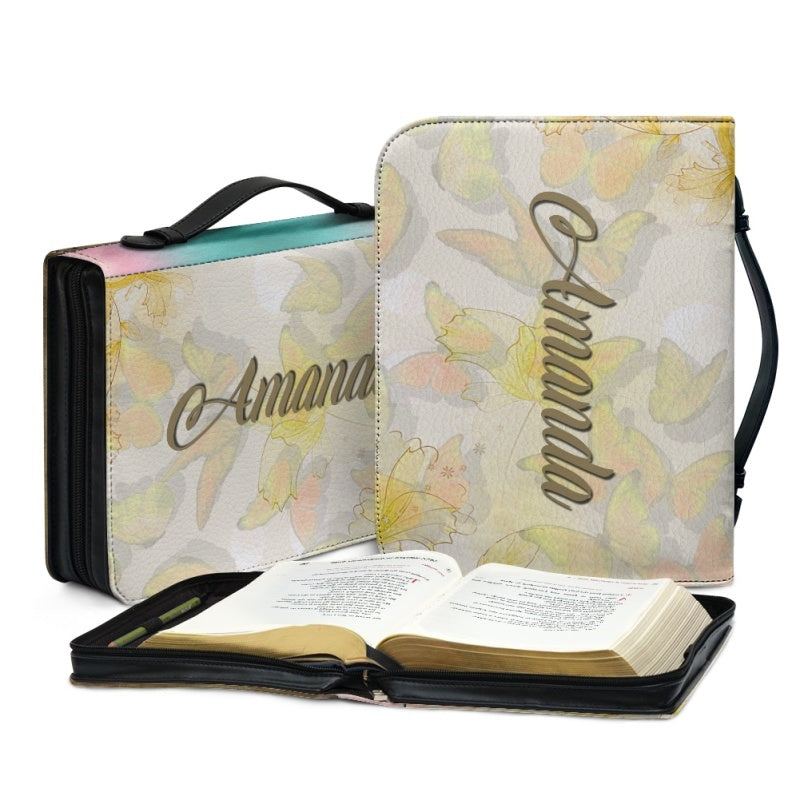 To My Daughter From Mom Custom Bible Cover