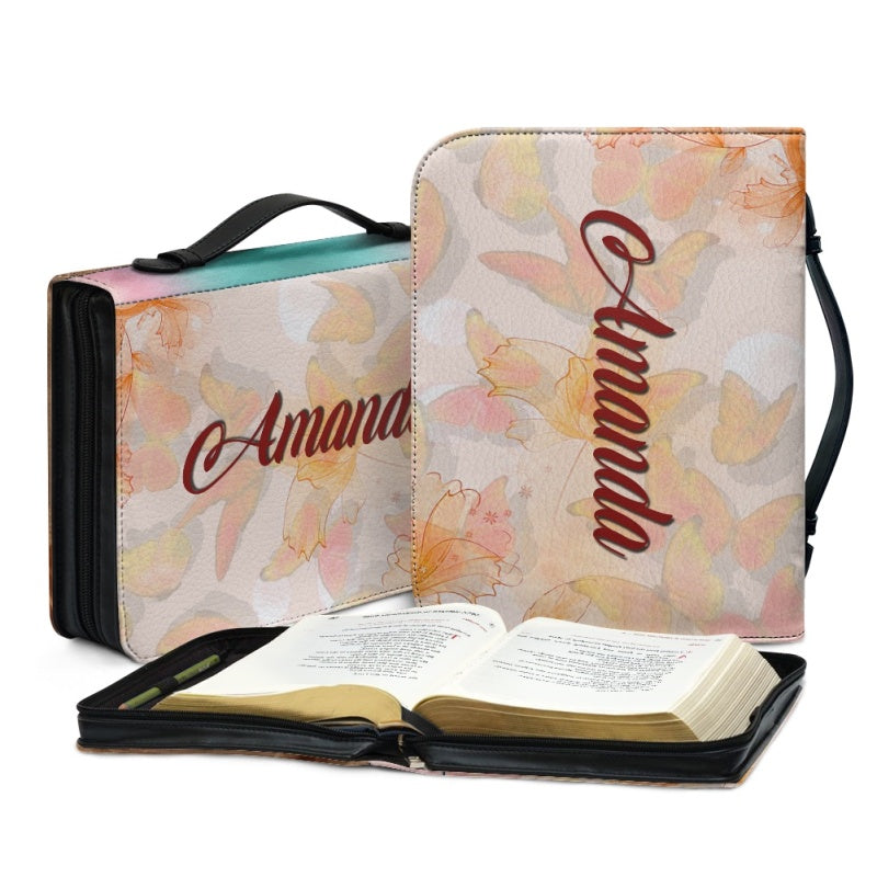 To My Daughter From Mom Personalized Bible Cover