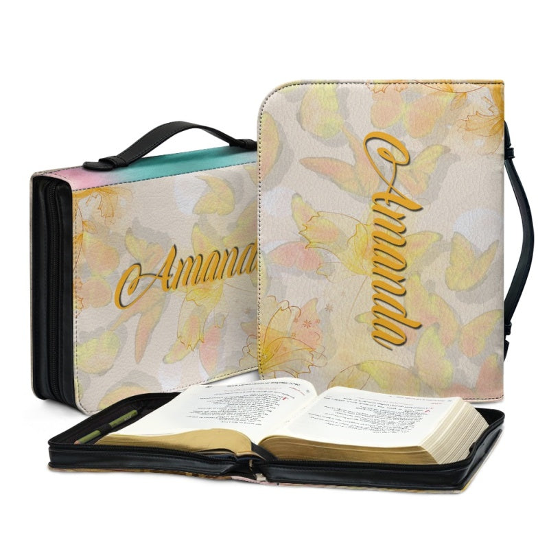 Personalized To My Daughter From Mom Bible Cover