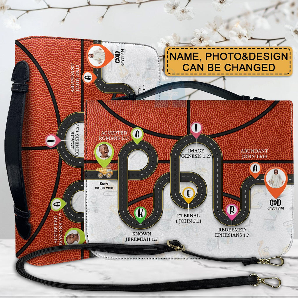 Personalized Kids Faith Journey Bible Cover