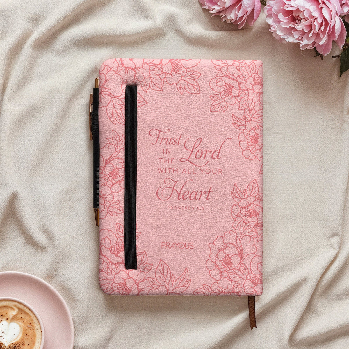 Assured Proverbs 3:5 Bible Study Journal