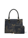 Trust Proverbs 3:5 Small Leather Handbag