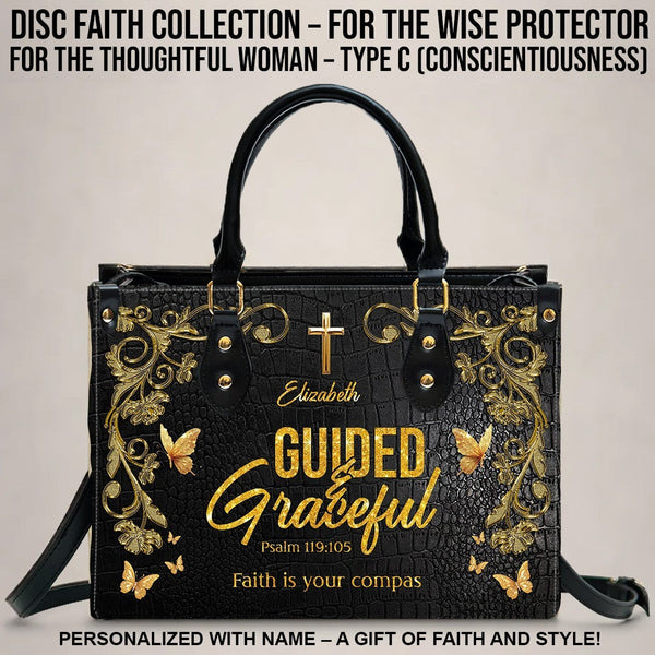 Wise Christian Leather Handbag - DISC Type C