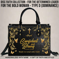 Personalized DISC Faith Christian Leather Handbag