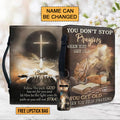 Follow The Path God Personalized Bible Cover