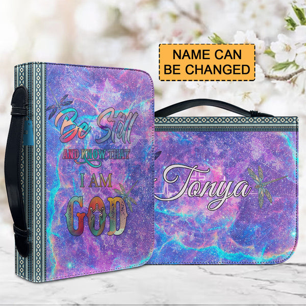 Be Still And Know Personalized Bible Cover