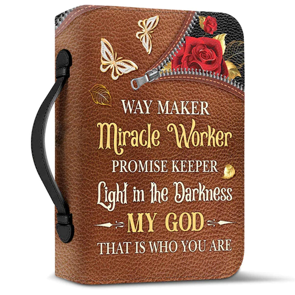 Way Maker Butterfly Personalized Bible Cover
