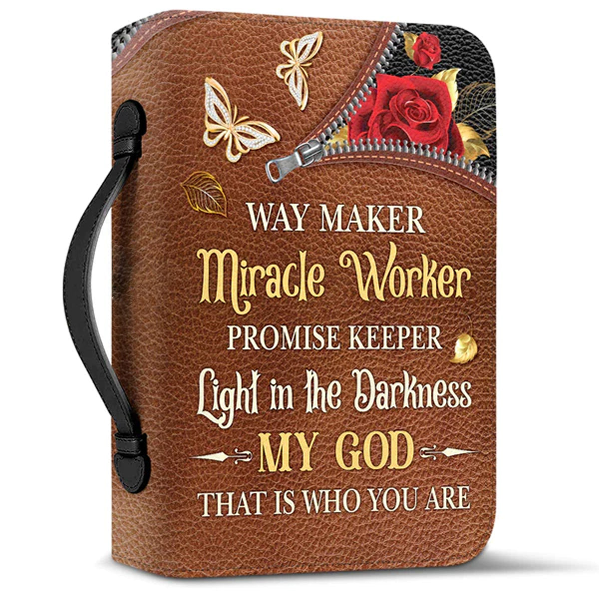 Way Maker Butterfly Personalized Bible Cover