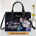 Personalized He Calls Me Beautiful One Tote Bag