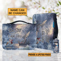 Personalized Be Still Divine Voyage Bible Cover