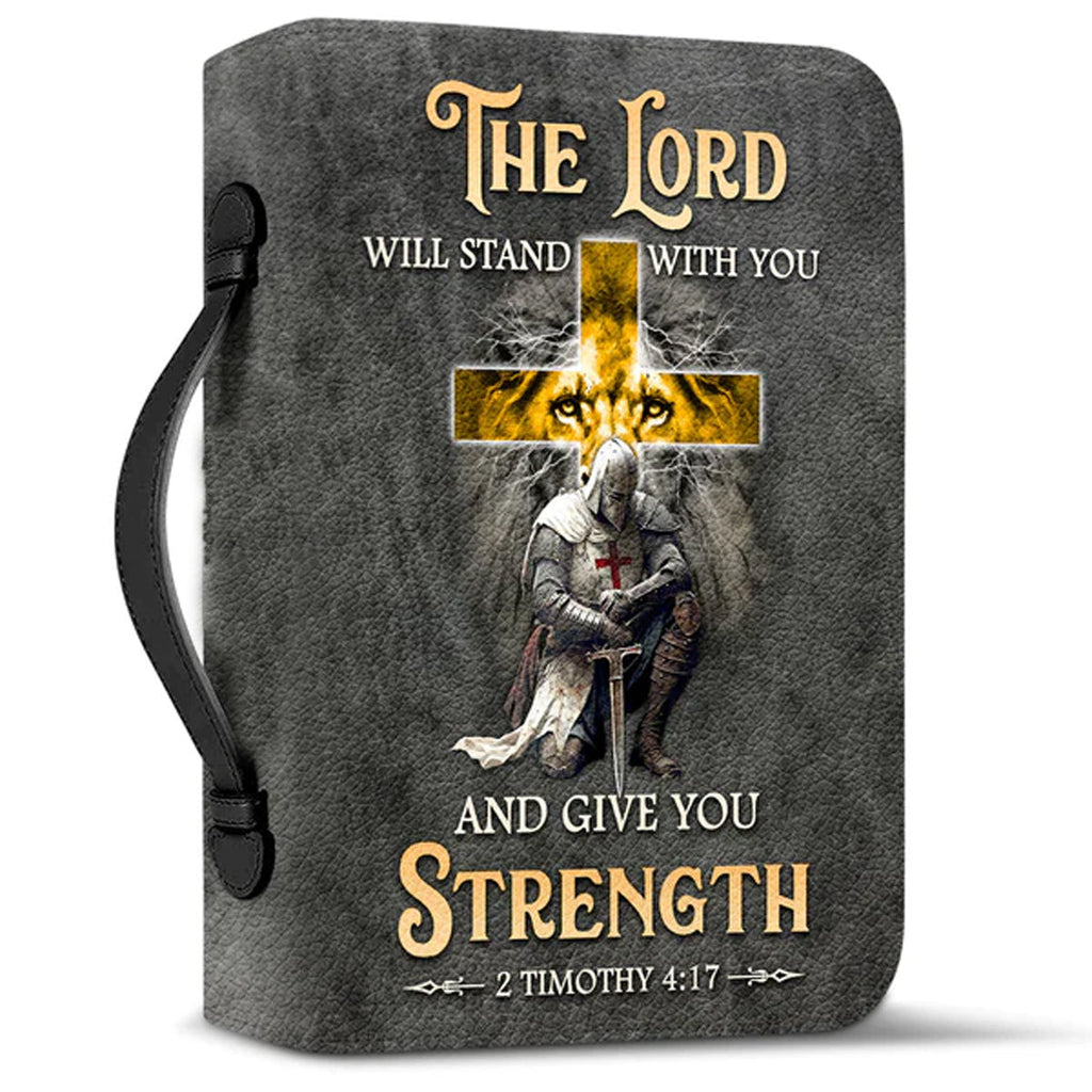 Divine Guardian Bible Cover - 2 Timothy 4:17