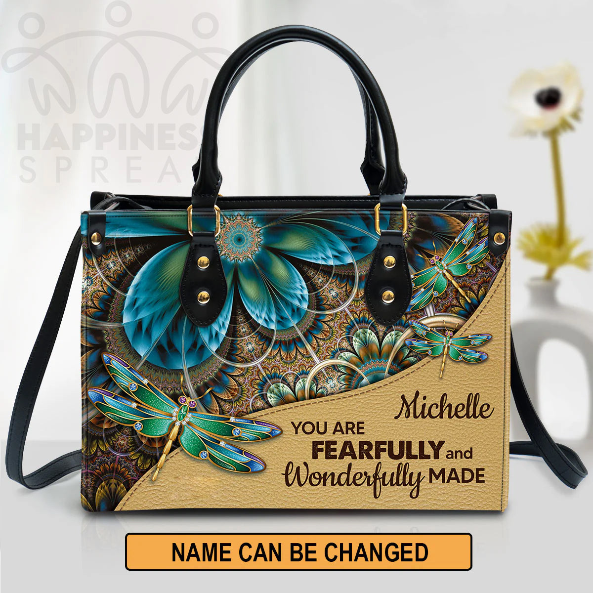 Personalized Fearfully & Wonderfully Made Tote Bag