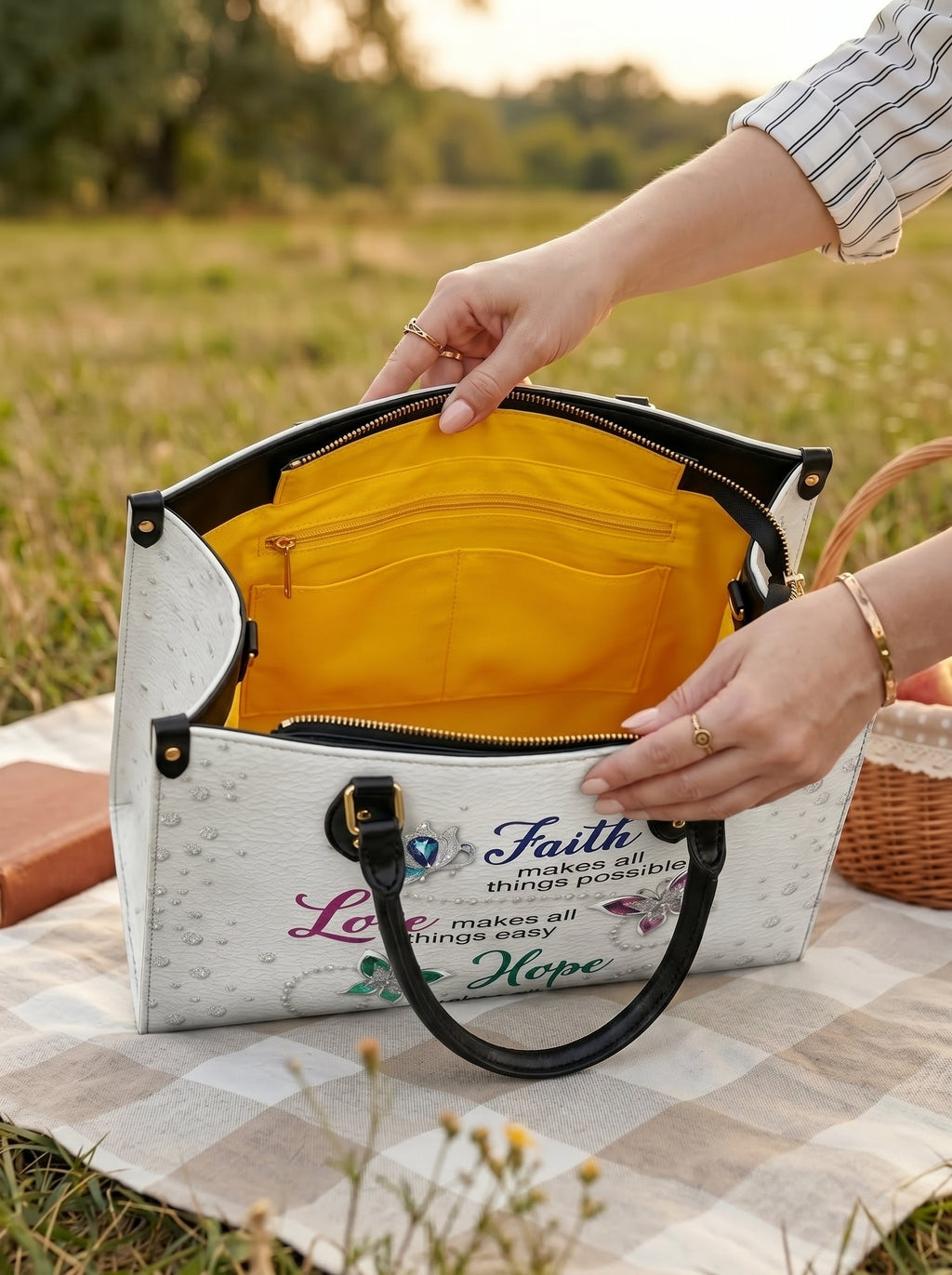 Virtue Elegant Leather Shoulder Handbag