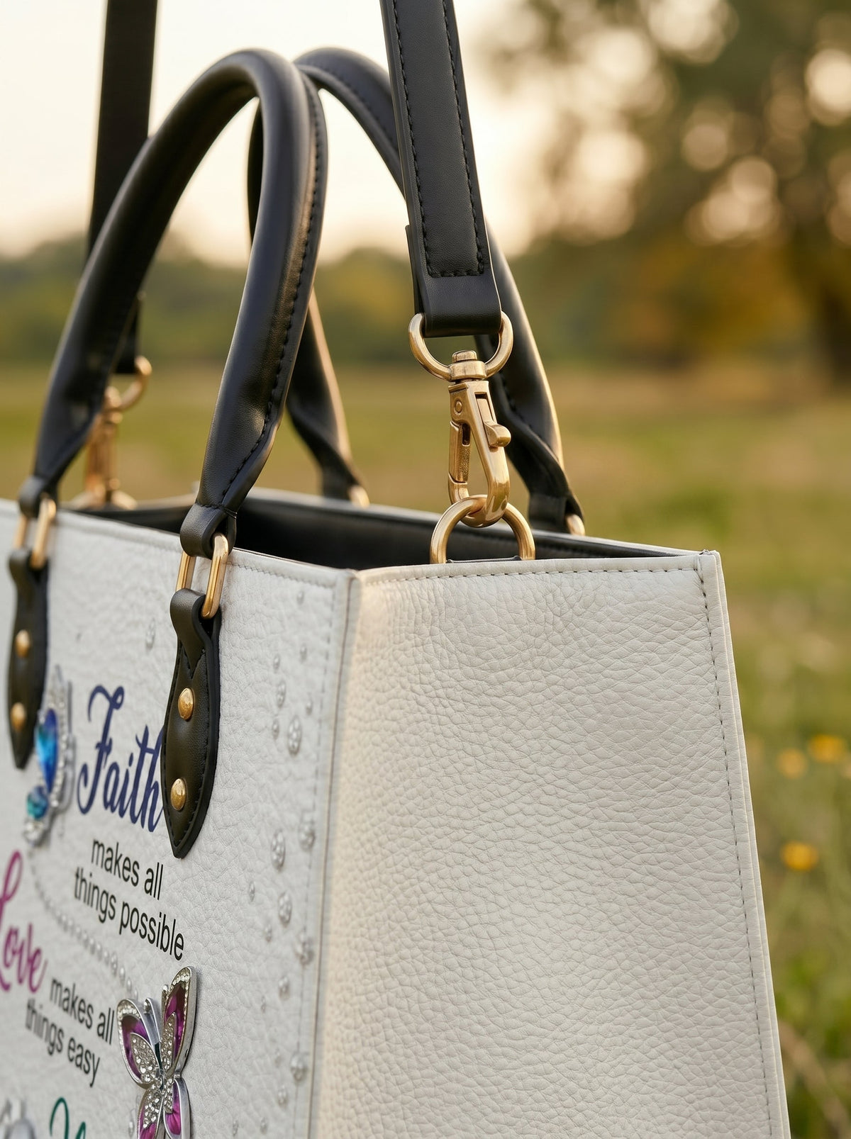 Virtue Elegant Leather Shoulder Handbag