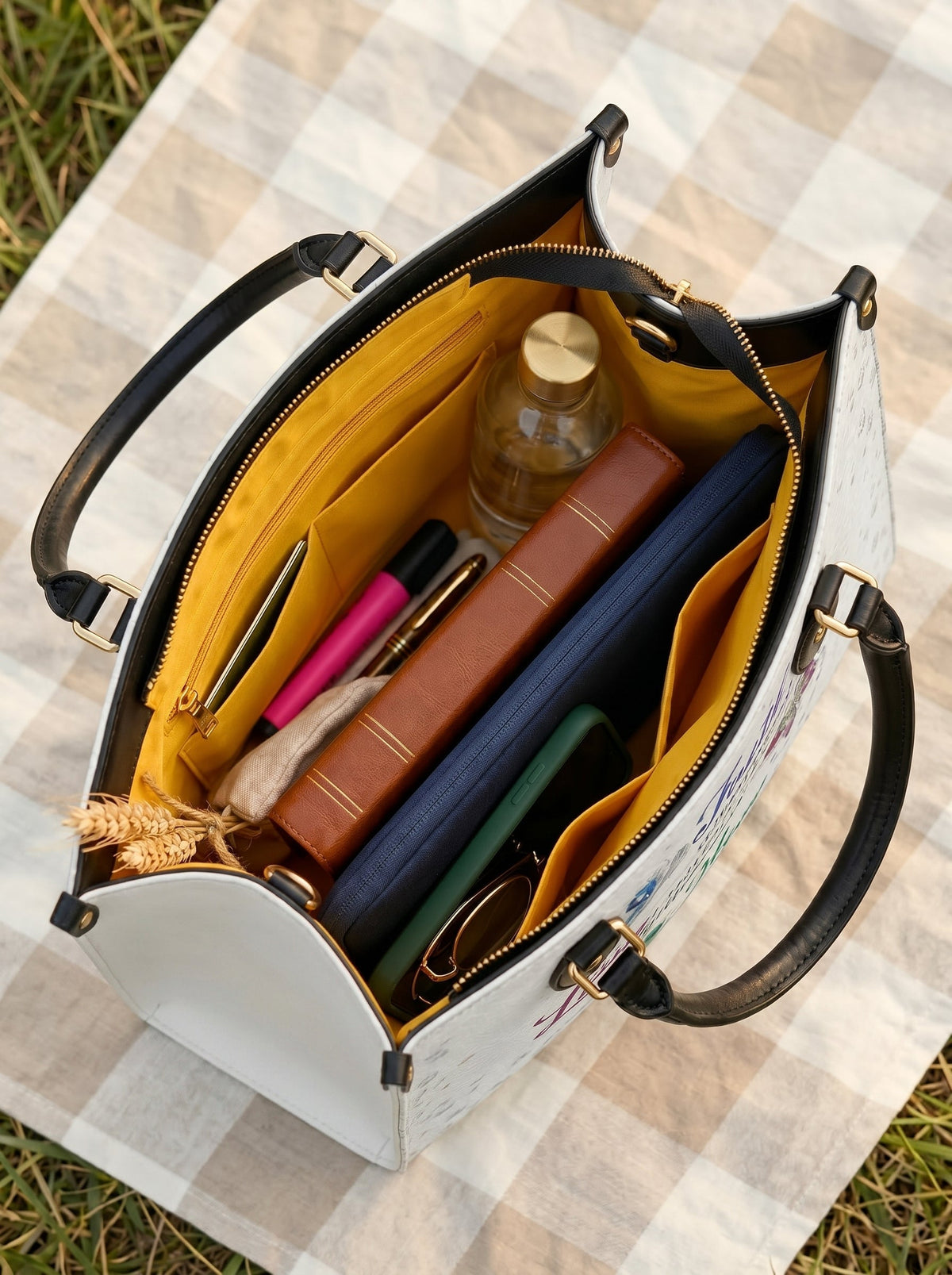Virtue Classic Leather Handbag