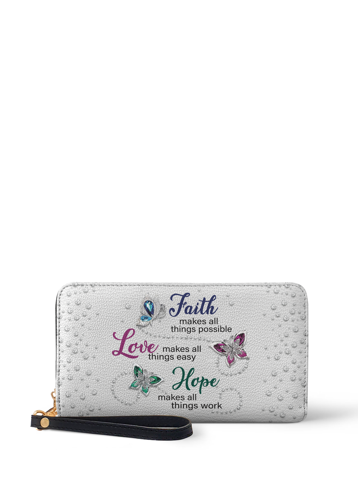 Virtue Faith Inspirational Leather Wallet
