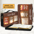 Today's Goals Stay With God Custom Bible Cover