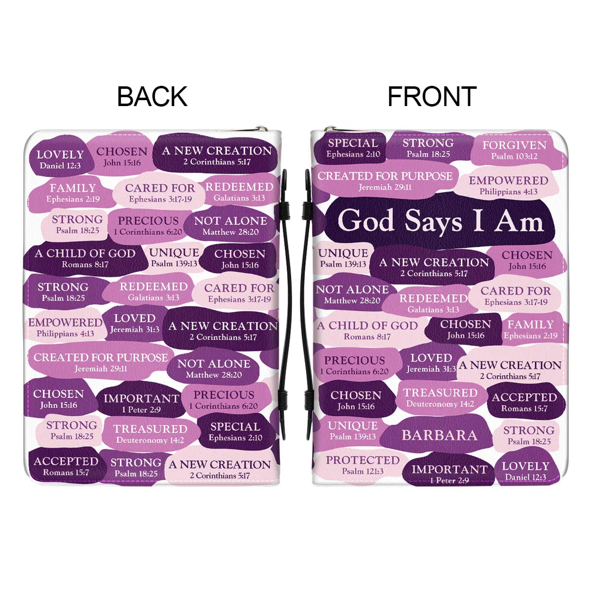 Personalized What God Says About You Bible Cover
