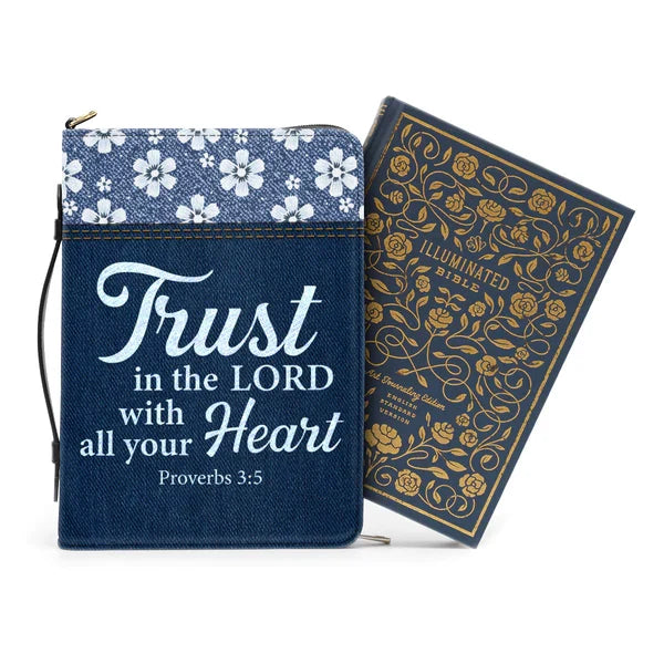 Personalized Trust In The Lord Daisy Bible Cover