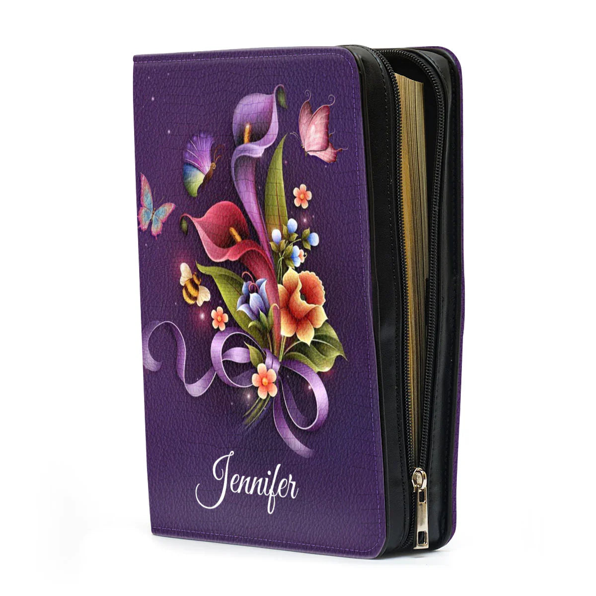 Personalized Let Us Love One Another Bible Cover