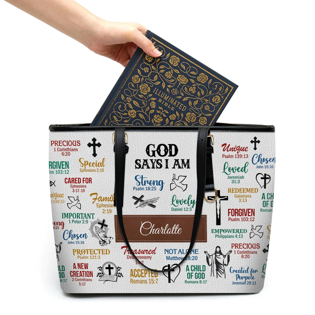 What God Says About You Personalized Bible Cover