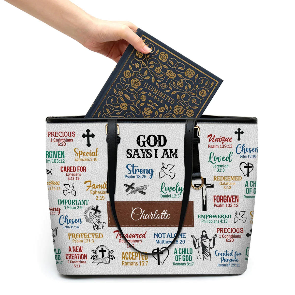 What God Says About You Personalized Bible Cover