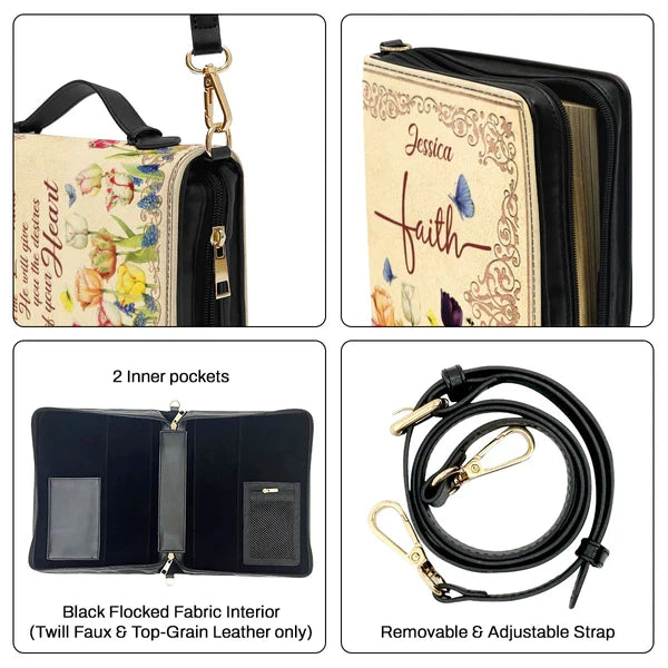 Delight in the Lord Personalized Bible Cover