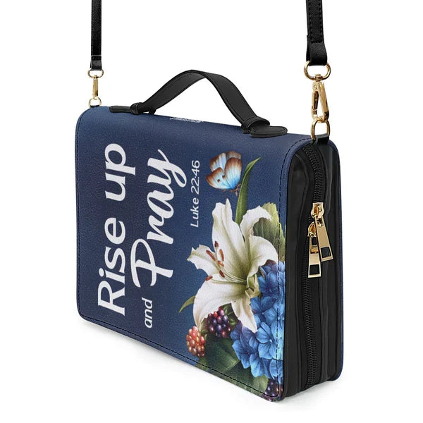 Rise Up And Pray Personalized Bible Cover