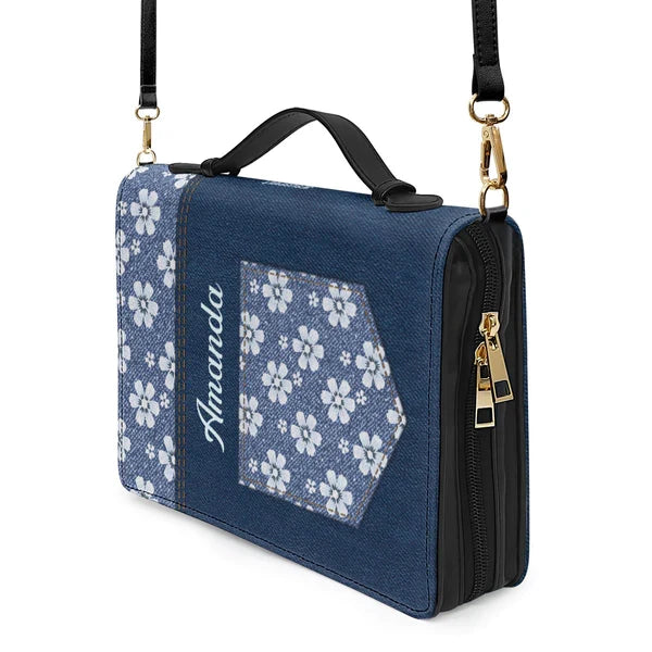 Personalized Trust In The Lord Daisy Bible Cover