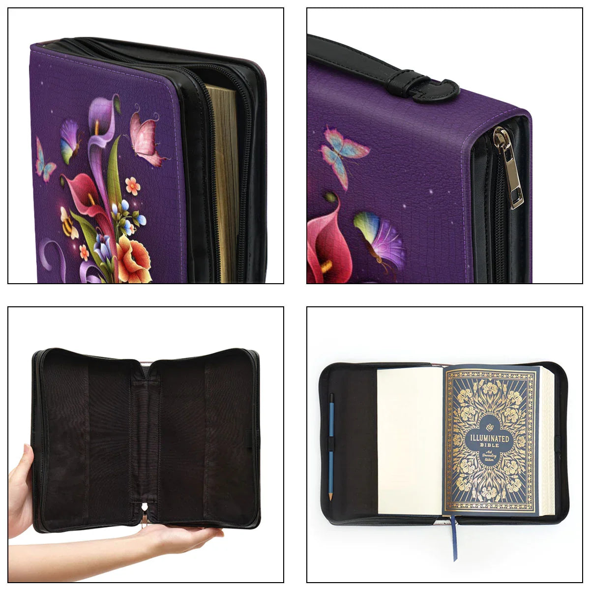 Personalized Let Us Love One Another Bible Cover