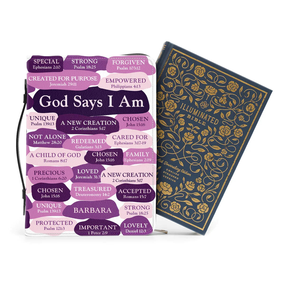 Personalized What God Says About You Bible Cover