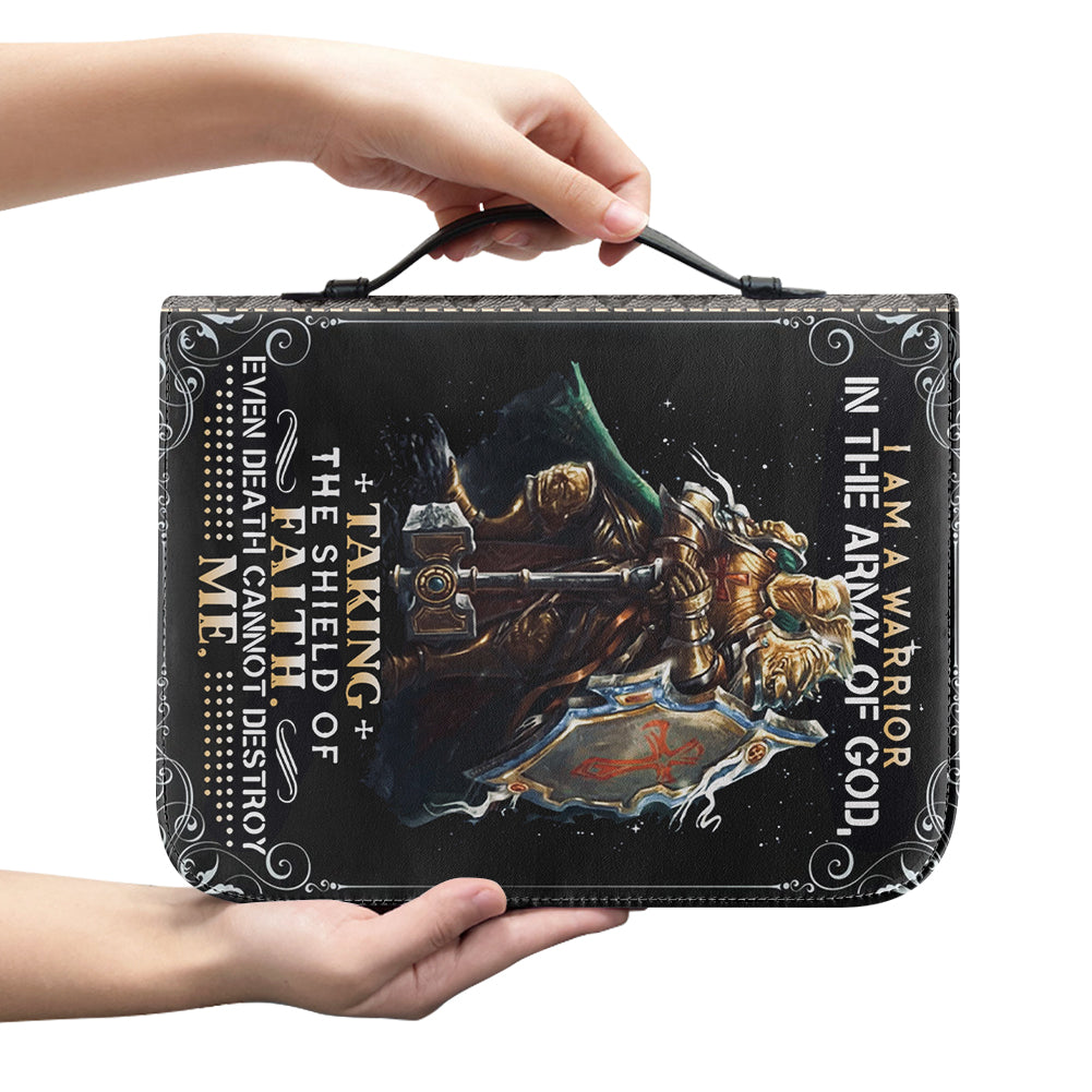 Warrior in the Army of God Custom Bible Cover