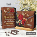 Way Maker Butterfly Personalized Bible Cover