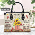 Way Maker Cardinal Flower Leather Handbag