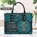 Way Maker Dragonfly Personalized Leather Bag