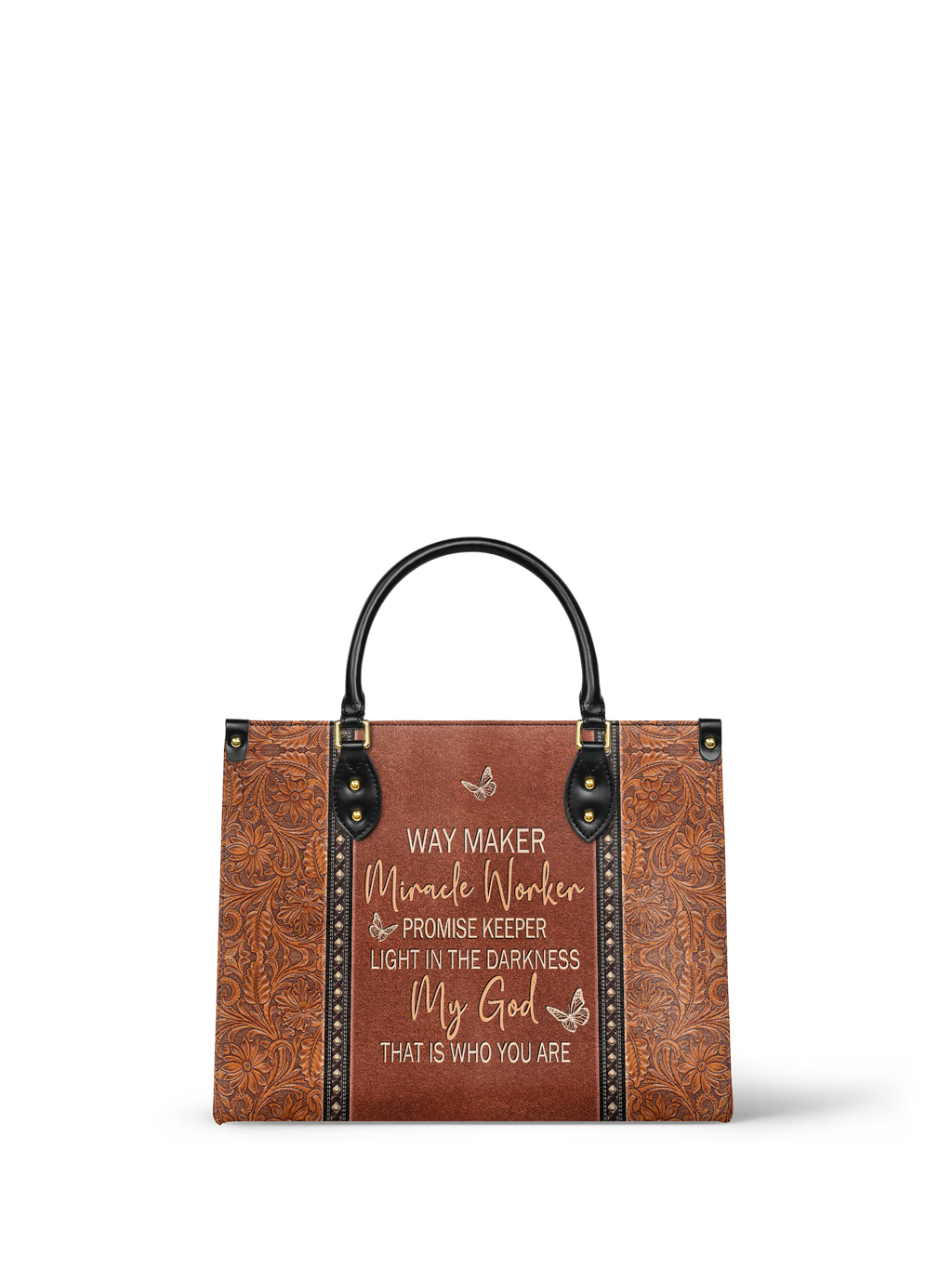 Waymaker Christian Faith Leather Handbag