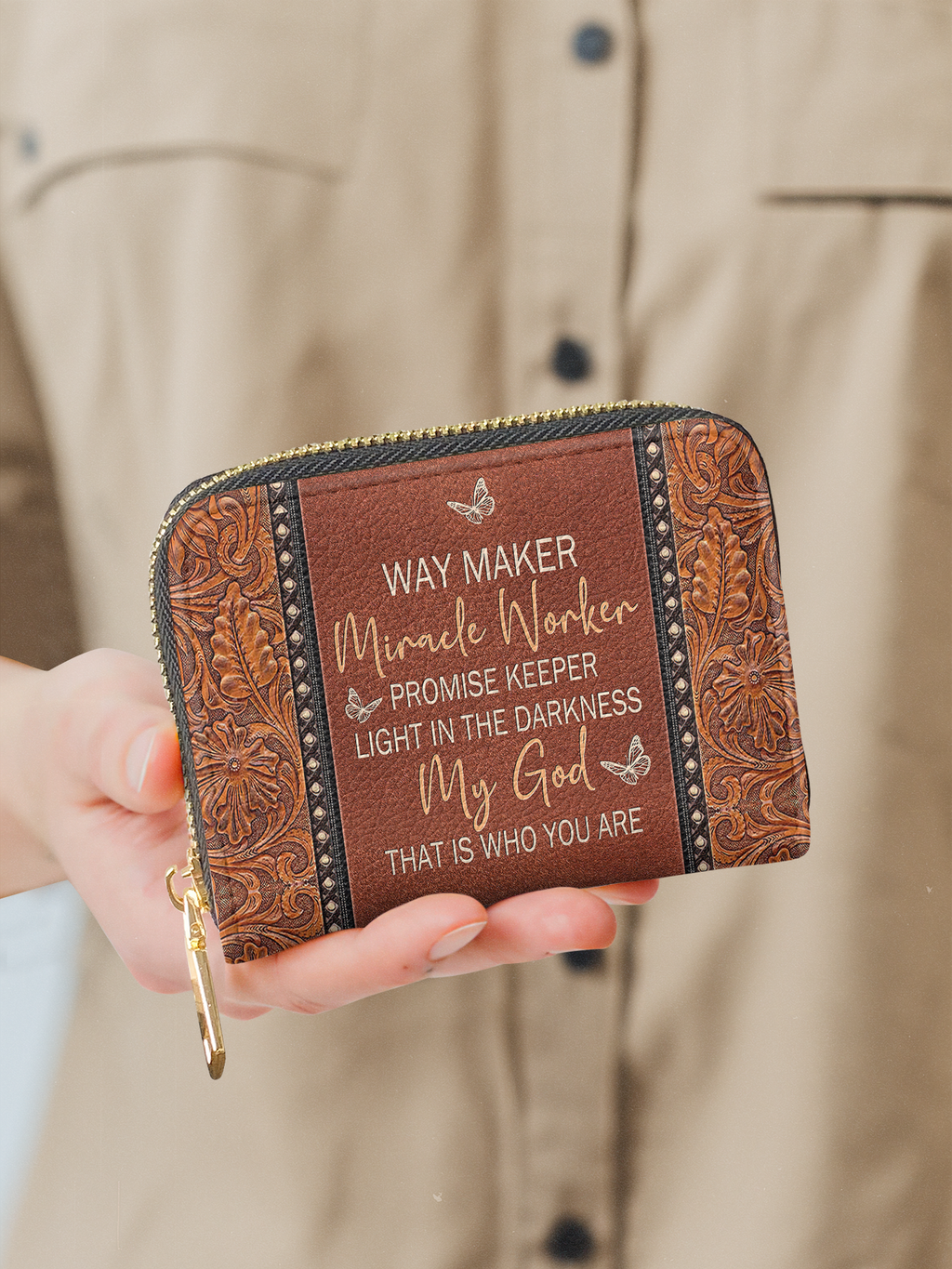 Waymaker Faith Inspirational Mini Wallet