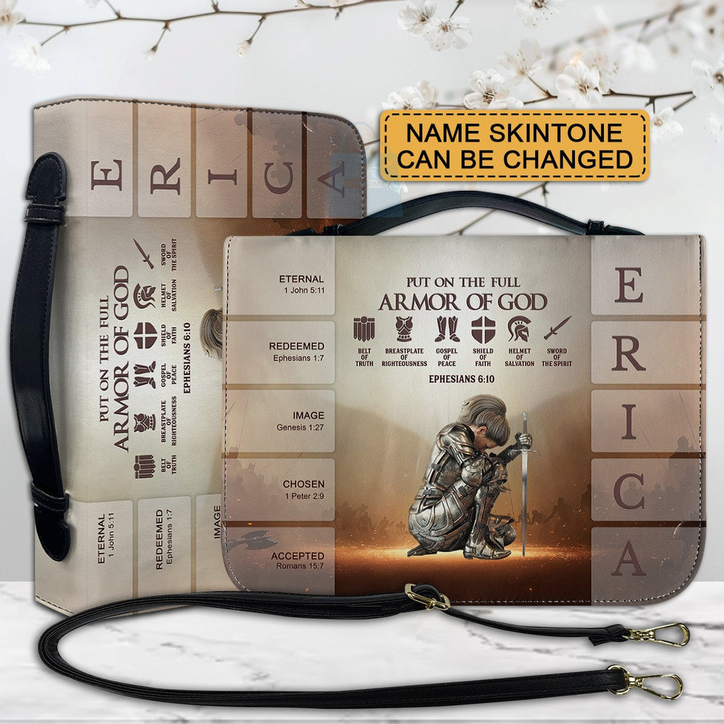 Full Armor of God Personalized Bible Cover