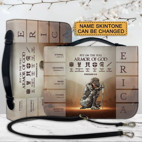 Full Armor of God Personalized Bible Cover