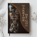 Personalized "Warrior Of God" Leather Prayer Journal