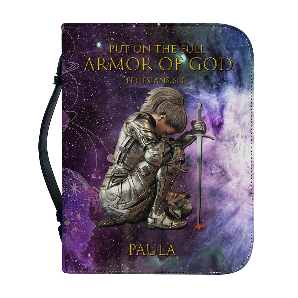 Cosmic Armor of God Personalized Bible Cover