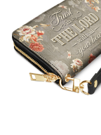 Wholehearted "Trust in the Lord" Proverbs 3:5 Wallet