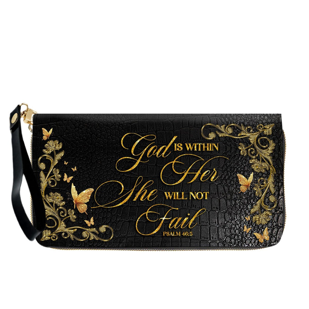 Personalized Christian Leather Handbag