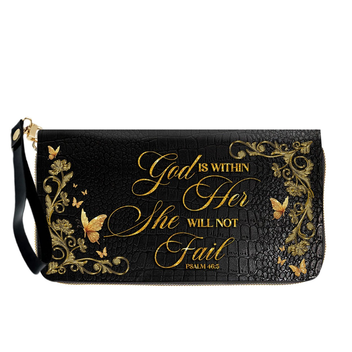 Personalized Christian Leather Handbag