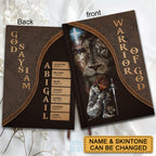 Personalized "Warrior Of God" Leather Prayer Journal