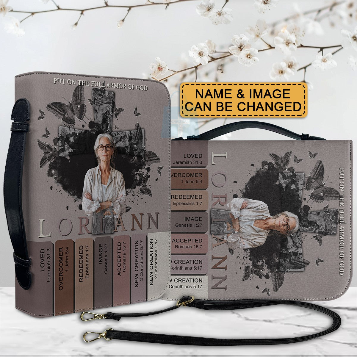 Personalized Name Meaning Bible Cover